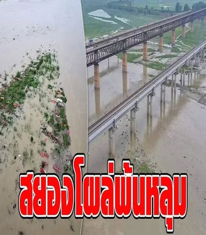 ฝนกระหน่ำน้ำท่วมฝั่งคงคา ร่างผู้เสียชีวิต “โผล่พ้นหลุม” ลอยเกลื่อน!