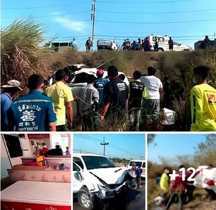 สลดศพที่6 ด.ช.8ขวบเหยื่อ กระบะชนเก๋งดับยกครัว สามีเศร้า ทำใจไม่ได้