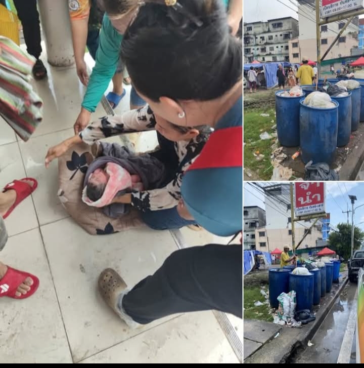 ด่วน!! แม่ใจร้าย ทิ้งลูกแท้ๆลงในถังขยะ