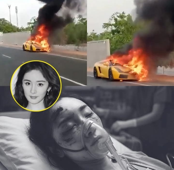 ด่วน! รถหรูของนักแสดงสาวชาวจีน Yang Mi เกิดไฟไหม้หลังเกิดอุบัติเหตุชนกันในเซี่ยงไฮ้ 🔥- โศกนาฏกรรมเกิดขึ้นไม่กี่ชั่วโมงหลังนักแสดงสาวเข้าร่วมงานวันเกิดส่วนตัว — กล้องติดรถยนต์แสดงให้เห็นว่าเธอ… – REMIX