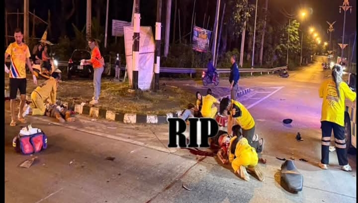 หนุ่ม 26 ชนแล้วหนี แต่ไปก่อเหตุชนซ้ำ ซิ่งเก๋งฝ่าไฟแดงพุ่งชน จยย. จน 2 พ่อลูกกู้ภัยดับ