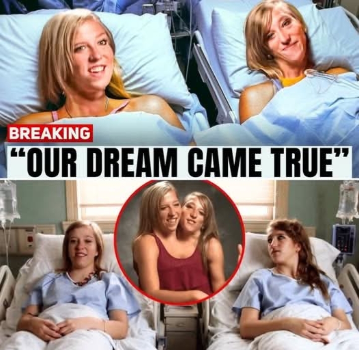 Breaking: Conjoined twins have experienced the unimaginable. Brittany and Abby Hensel At last, they are apart!