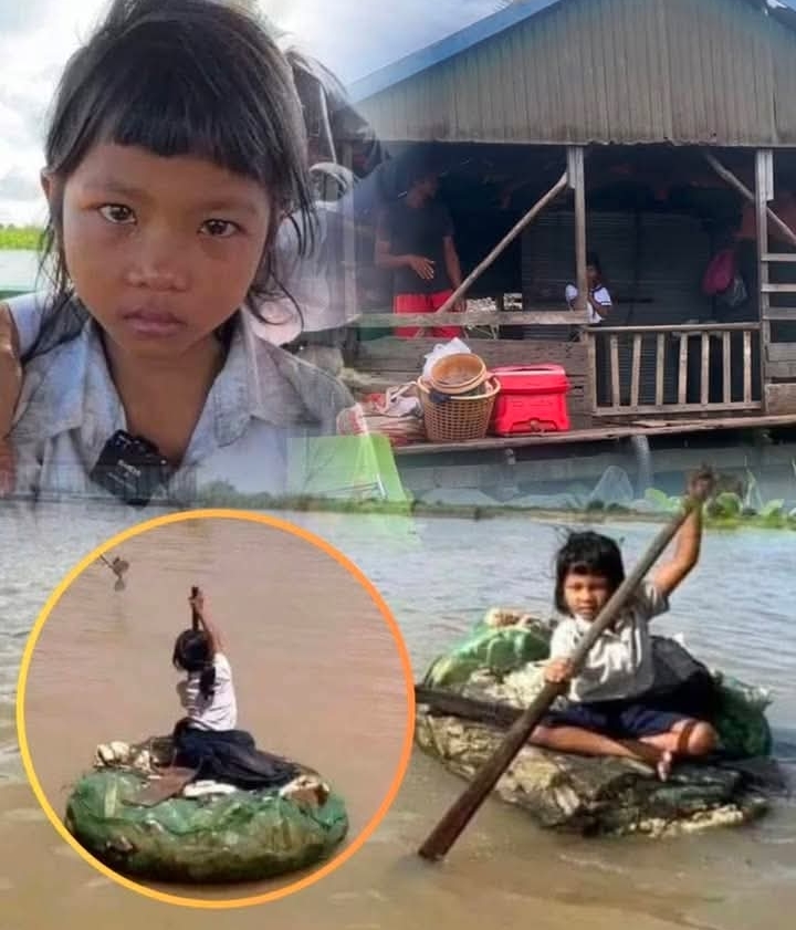 ผู้ว่าฯ แจงช่วยเด็กหญิงถูกบังคับพายเรือแพขยะไปโรงเรียน